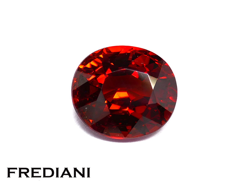 Grenat spessartite ovale
