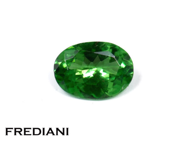Grenat tsavorite ovale 73x54 de 0.92 carat