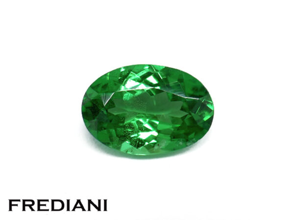 Grenat tsavorite ovale 77x53 de 1.00 carat