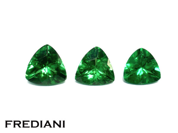 Grenats tsavorites troïdias 50x50 de 1.87 carat