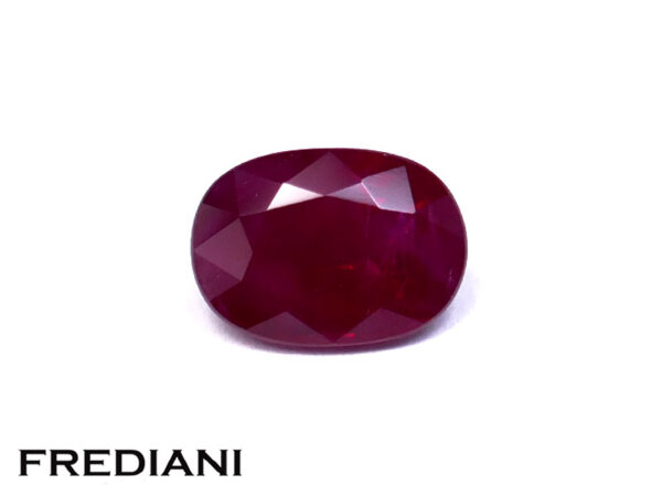 Rubis ovale 72x51 de 1.14 carat