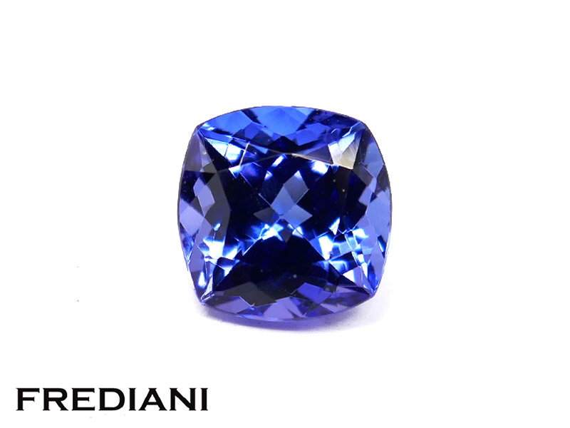 Tanzanite coussin