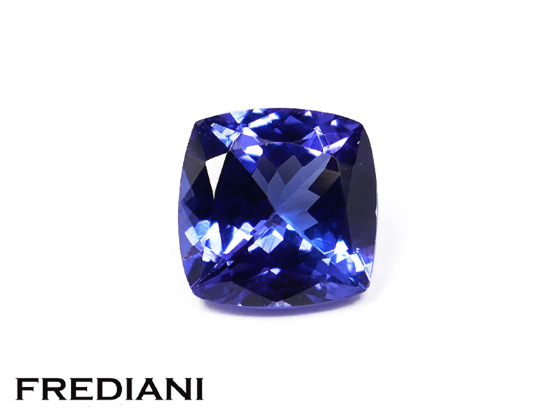 Tanzanite coussin