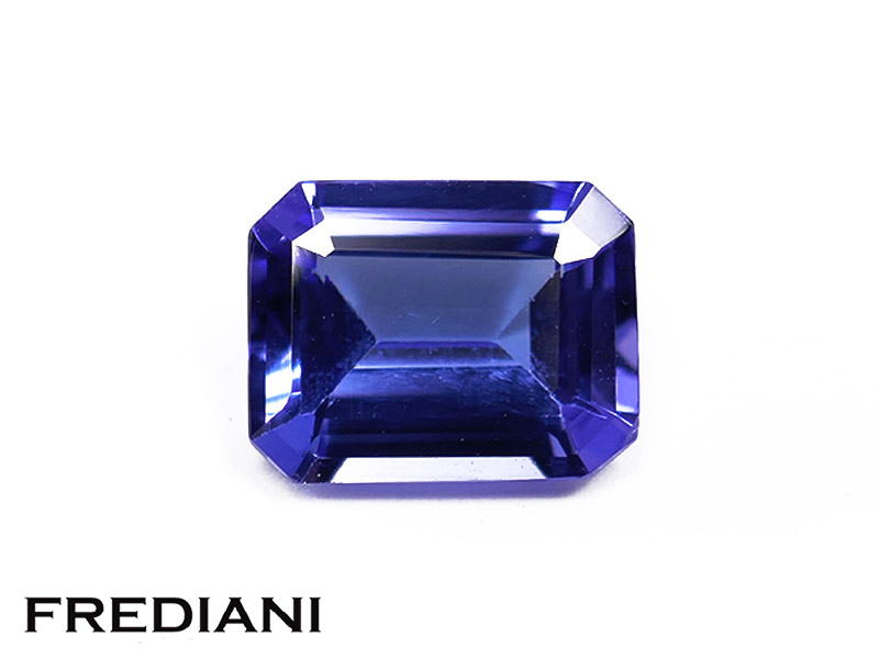 Tanzanite rectangulaire