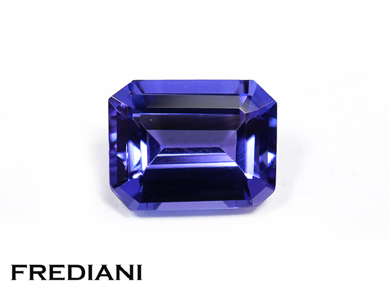 Tanzanite rectangulaire