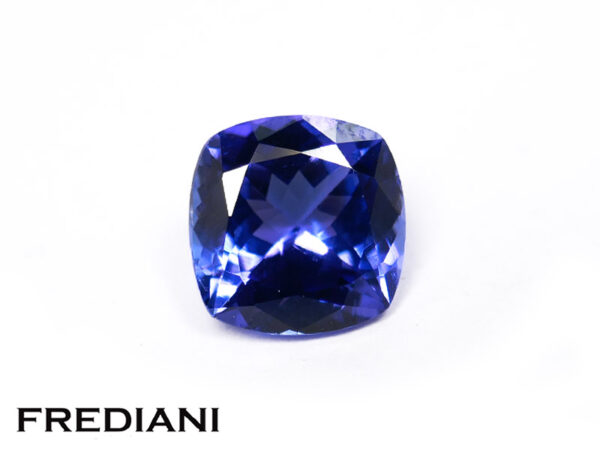 Tanzanite coussin 80x80 de 2.32 carats