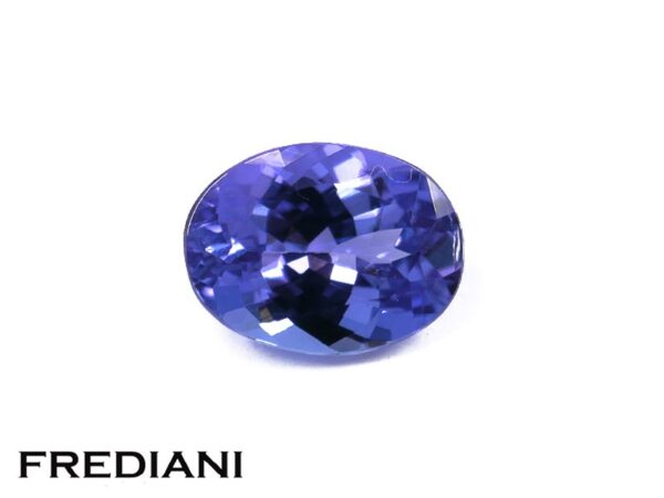 Tanzanite ovale 80x60 de 1.17 carat
