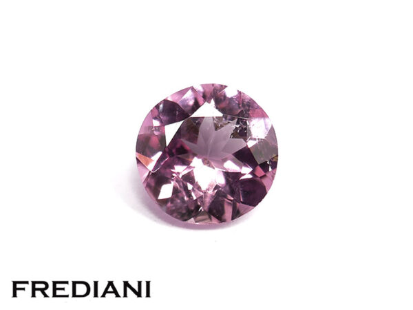 Tourmaline rose ronde 7 mm de 1.13 carat