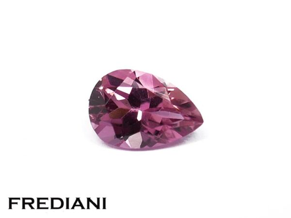 Tourmaline rose poire 60x40 de 0.40 carat