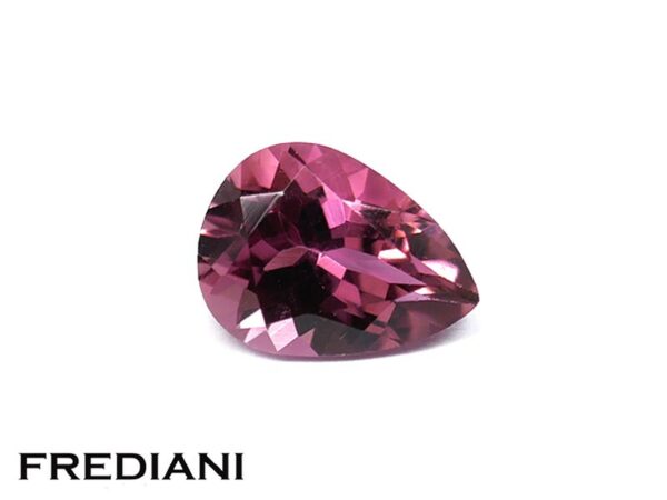 Tourmaline rose poire 80x60 de 1.08 carat