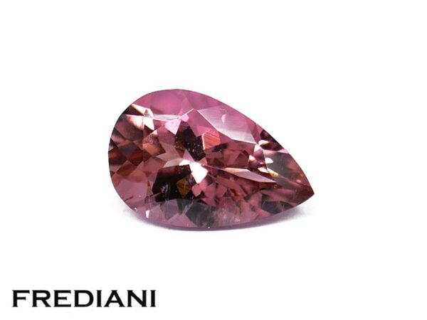 Tourmaline rose poire 97x63 de 1.55 carat