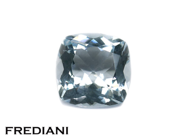 Aigue-marine coussin 102x100 de 3.53 carats