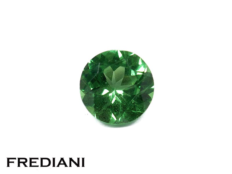 Grenat tsavorite rond