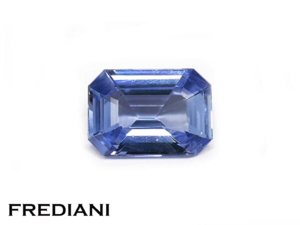 Saphir bleu rectangulaire 68x48 de 0.92 carat