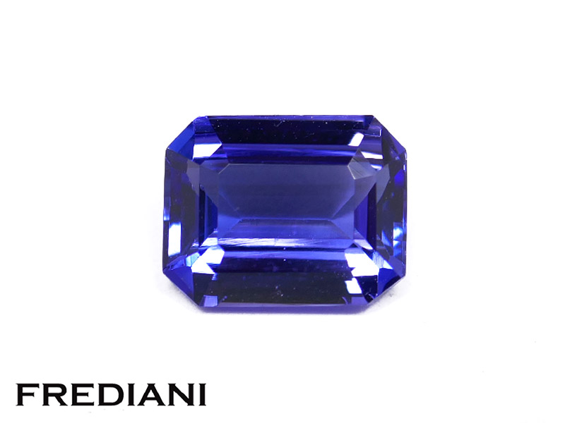 Tanzanite rectangulaire