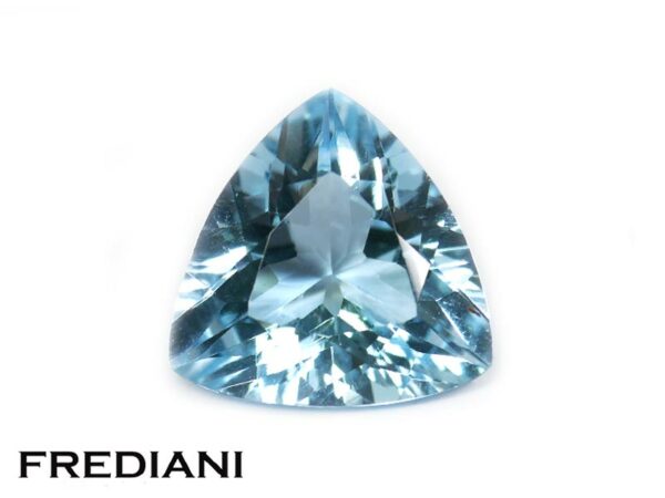 Topaze bleue traitée troïdia 143x140 de 9.20 carats