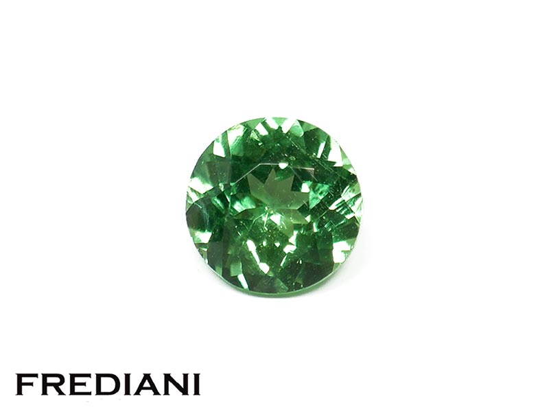 Grenat tsavorite rond