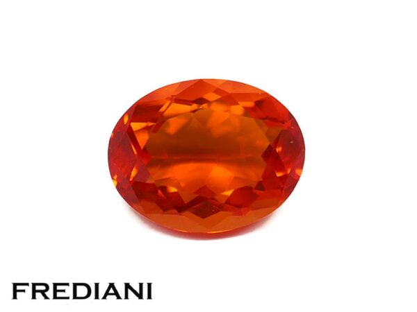 Opale de feu ovale 100x82 de 2.15 carats