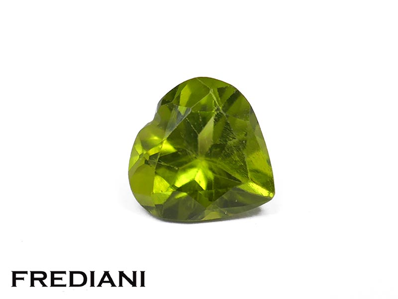 Péridot coeur