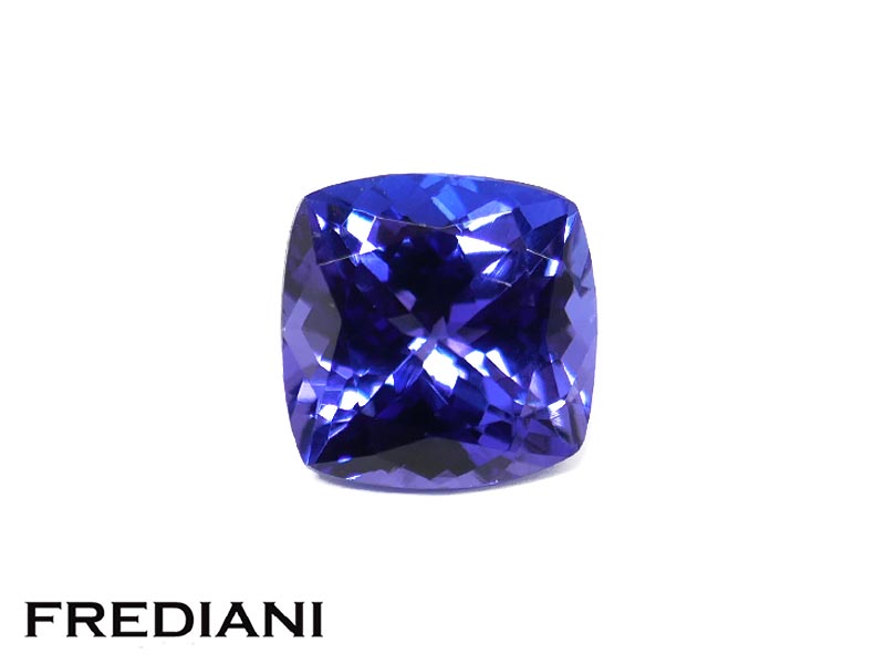 Tanzanite coussin