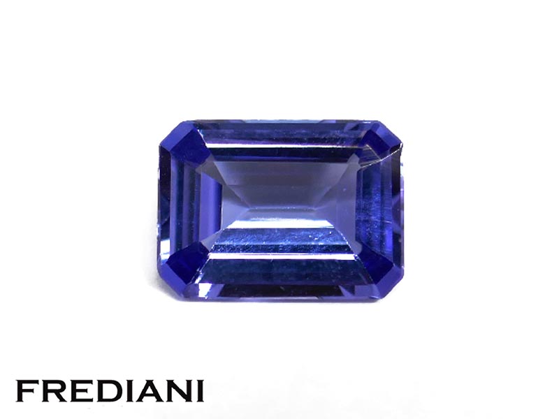 Tanzanite rectangulaire