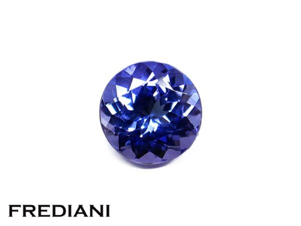 Tanzanite ronde 7 mm de 1.52 carat
