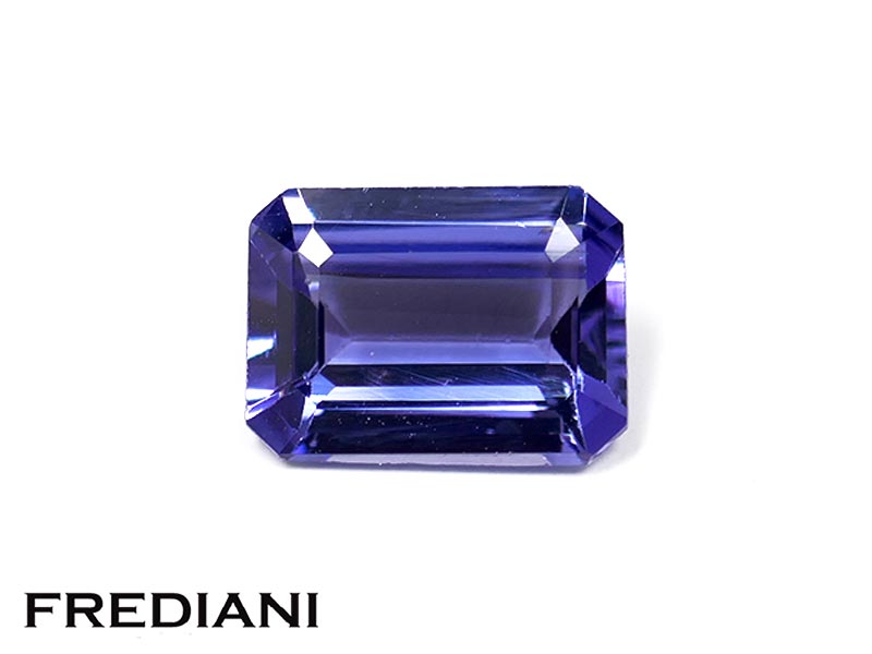 Tanzanite rectangulaire
