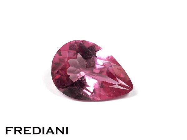 Tourmaline rose poire 87x60 de 1.07 carat