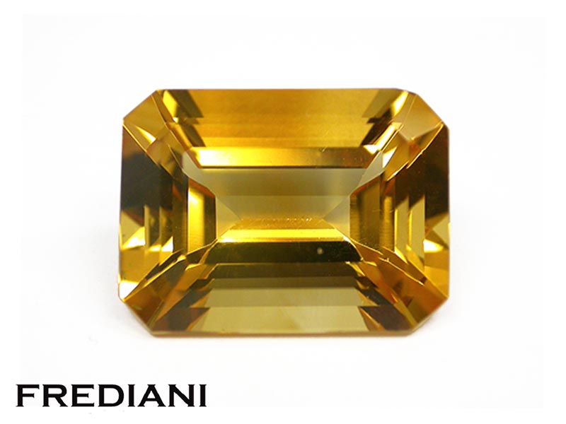 Citrine rectangulaire
