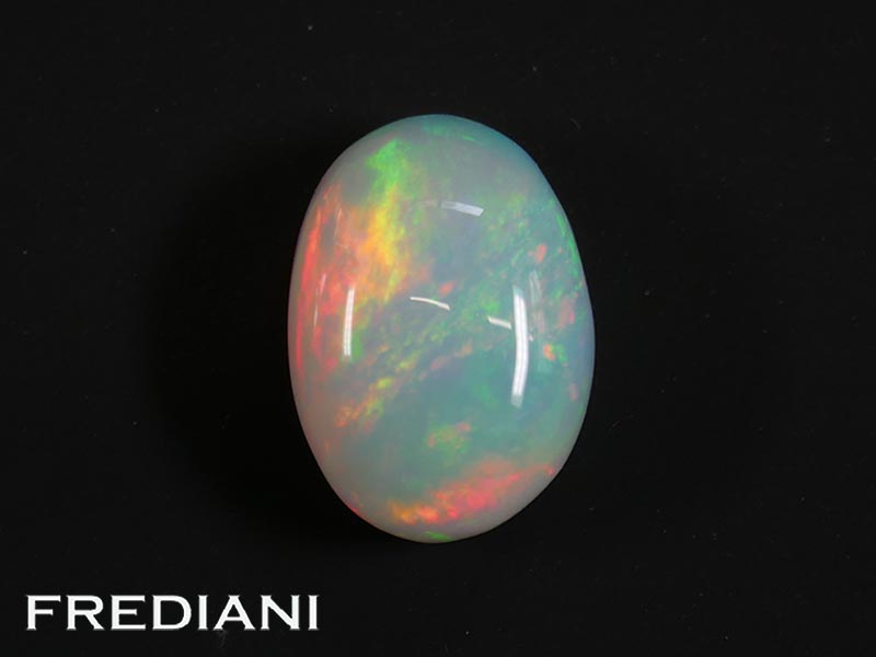 Opale cabochon ovale