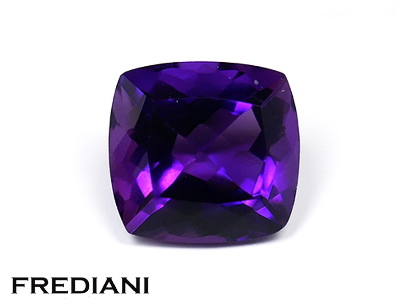 Améthyste pourpre coussin