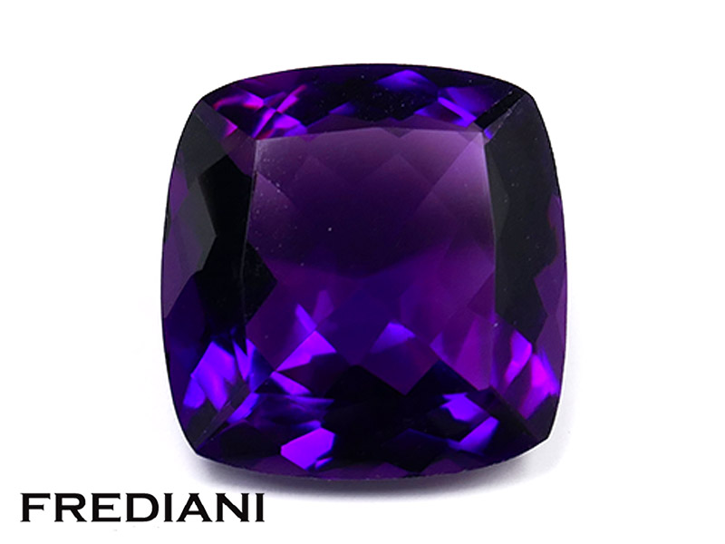 Améthyste pourpre coussin