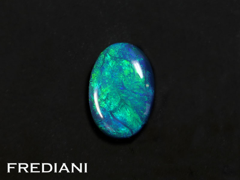 Opale noire d'Australie