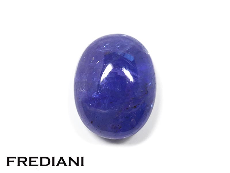 Tanzanite cabochon ovale
