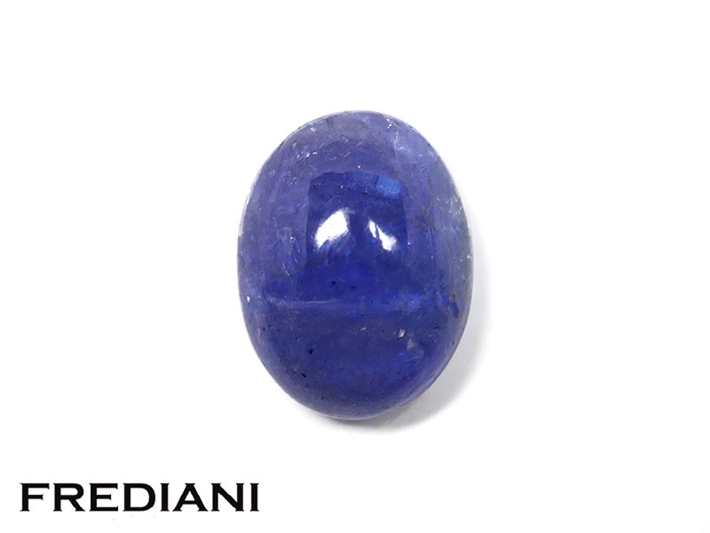 Tanzanite cabochon ovale