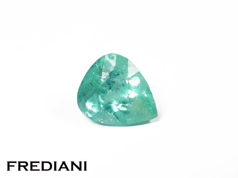 Tourmaline Paraïba poire certifiée