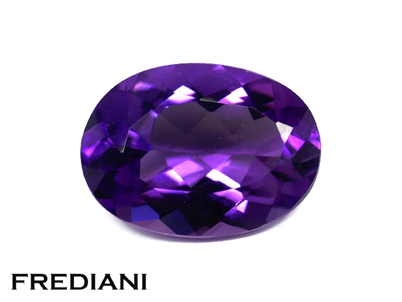 Améthyste ovale