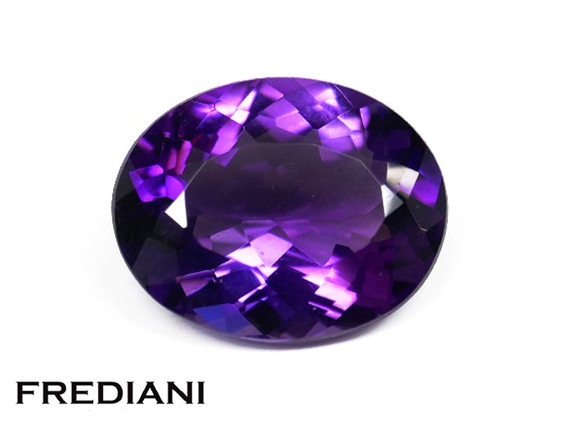 Améthyste ovale
