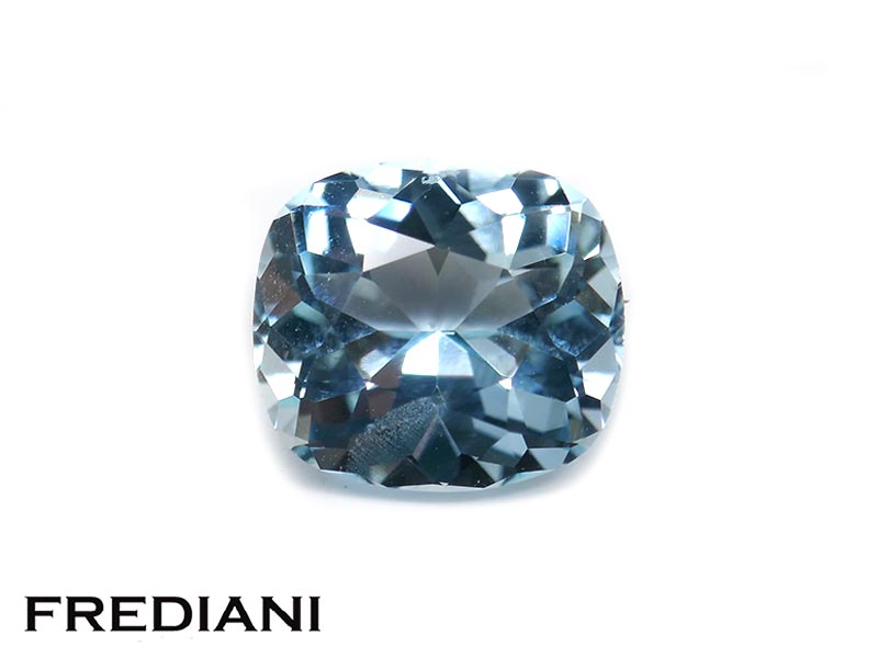 Aigue-marine coussin