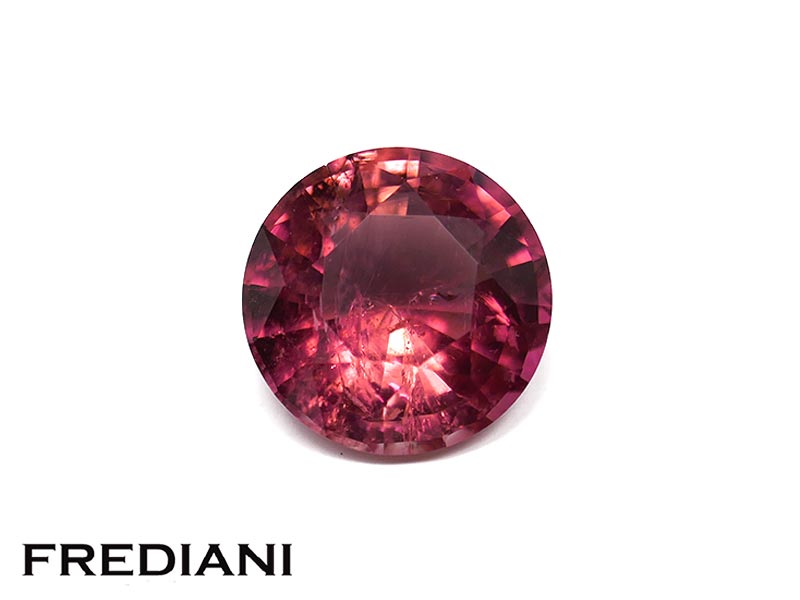 Tourmaline rose ronde